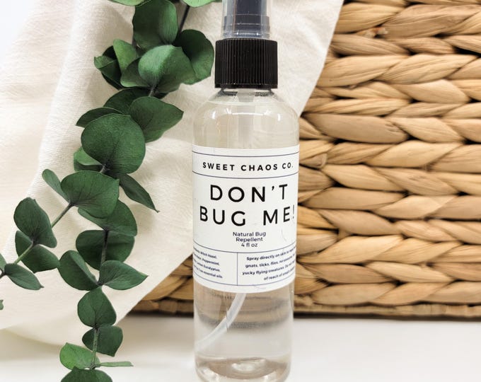 All Natural Bug Spray: Witch Hazel & Essential Oils, Deet Free