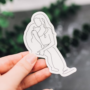 Mother and Daughter Vinyl Sticker | Mother’s Day gift