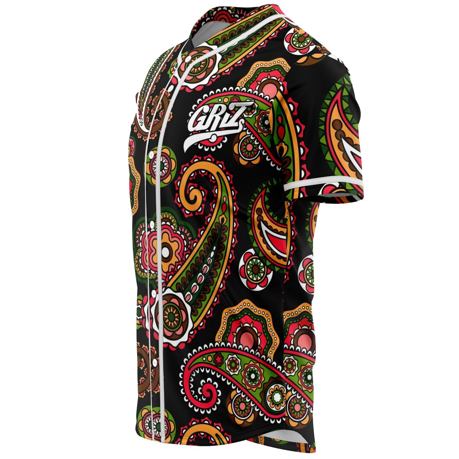 Paisely Griz custom baseball Jersey EDM festivals Rave Etsy