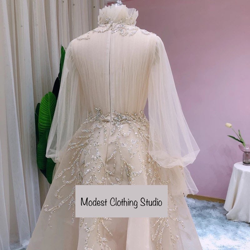 Dubai Wedding Dress Gown Full Length 