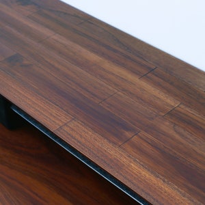 Ikea Styled Karlby Deskshelf (46'' & 36") | 100% SolidWood handmade each piece | Dual Monitor Stand for premium Desk Decor | With Undershelf