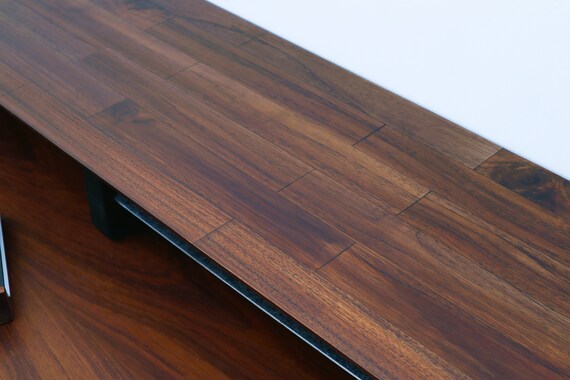 Ikea Styled Karlby Solid Wood Desk Shelf Handcrafted Dual Monitor Stand for Premium Desk Decor With Undershelf 6 Sizes No Laminates Etsy
