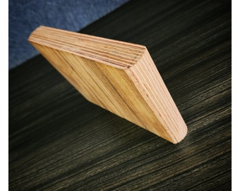 Personnalisez l'étagère de bureau - pieds en bois, étagère en aluminium extra longue, étagère de bureau extra large, changement de longueur