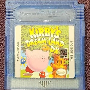 Kirby's Dream Land DX Color Hack, cartouche de couleur Game Boy GBC