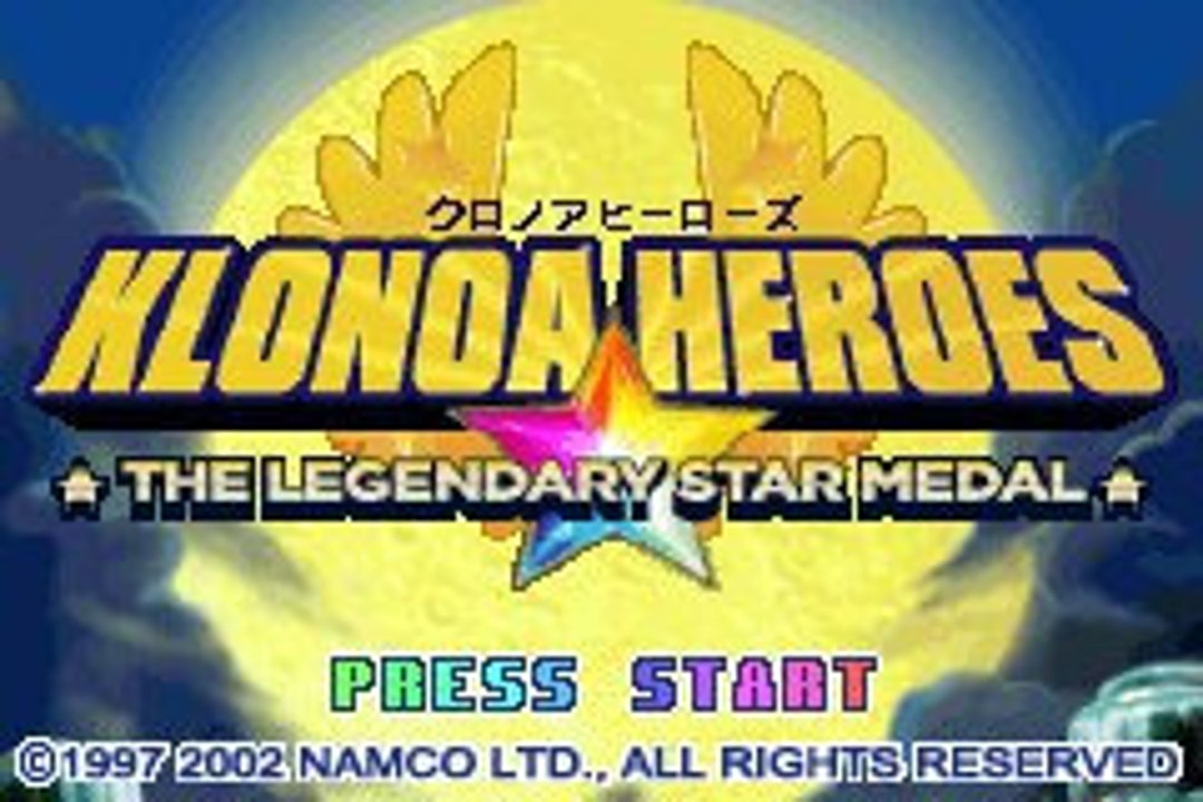 【ソフト無し】GBA クロノアヒーローズ 伝説のスターメダル バンダイナムコエンターテインメント 『中古即納』{箱説明書なし