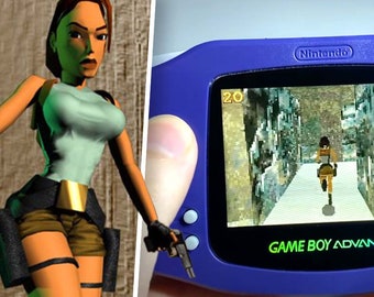 Openlara Demo (Lara Croft) Cartridge Nintendo Game Boy Advance Cart GBA NDS DS Lite
