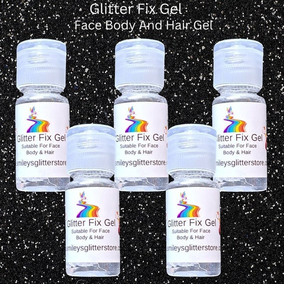 Glitter Fix Glue Latex Free Cosmetic Face and Body Glue and
