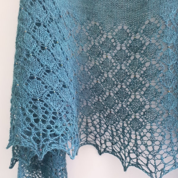 contessa beaded shawl