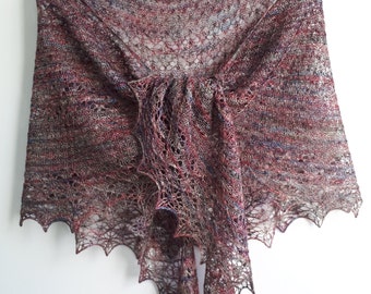 Stellissima Crescent Shawl PDF Knitting Pattern