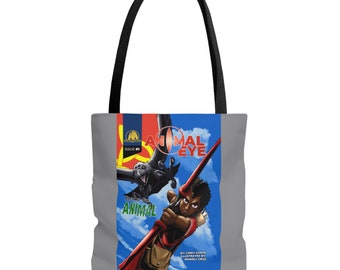 Animal Eye Comic Book collectibles, Original Animal Eye Comic Book Issue 1 Front Cover Tote Bag