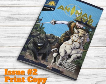 Comic Book Animal Eye Issue 2 Print edition - GameLit LitRPG Graphic Novel par Cindy Koepp