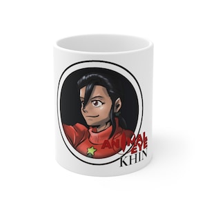 Comic Book Animal Eye collectibles, Original Animal Eye Comic Book Khin May Ceramic Mug (USA)
