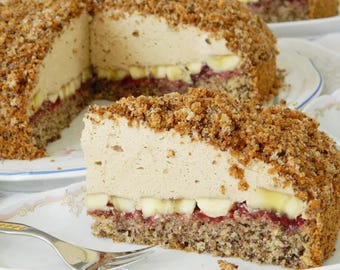 Cappuccino Dome Cake Recipe||English and German| Instant Download PDF
