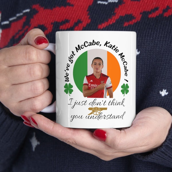 Katie McCabe Mug, Irish Footballer Katie McCabe Mug, Funny Katie McCabe Gifts, Best Selling Irish Women Football Mug, Katie McCabe Merch