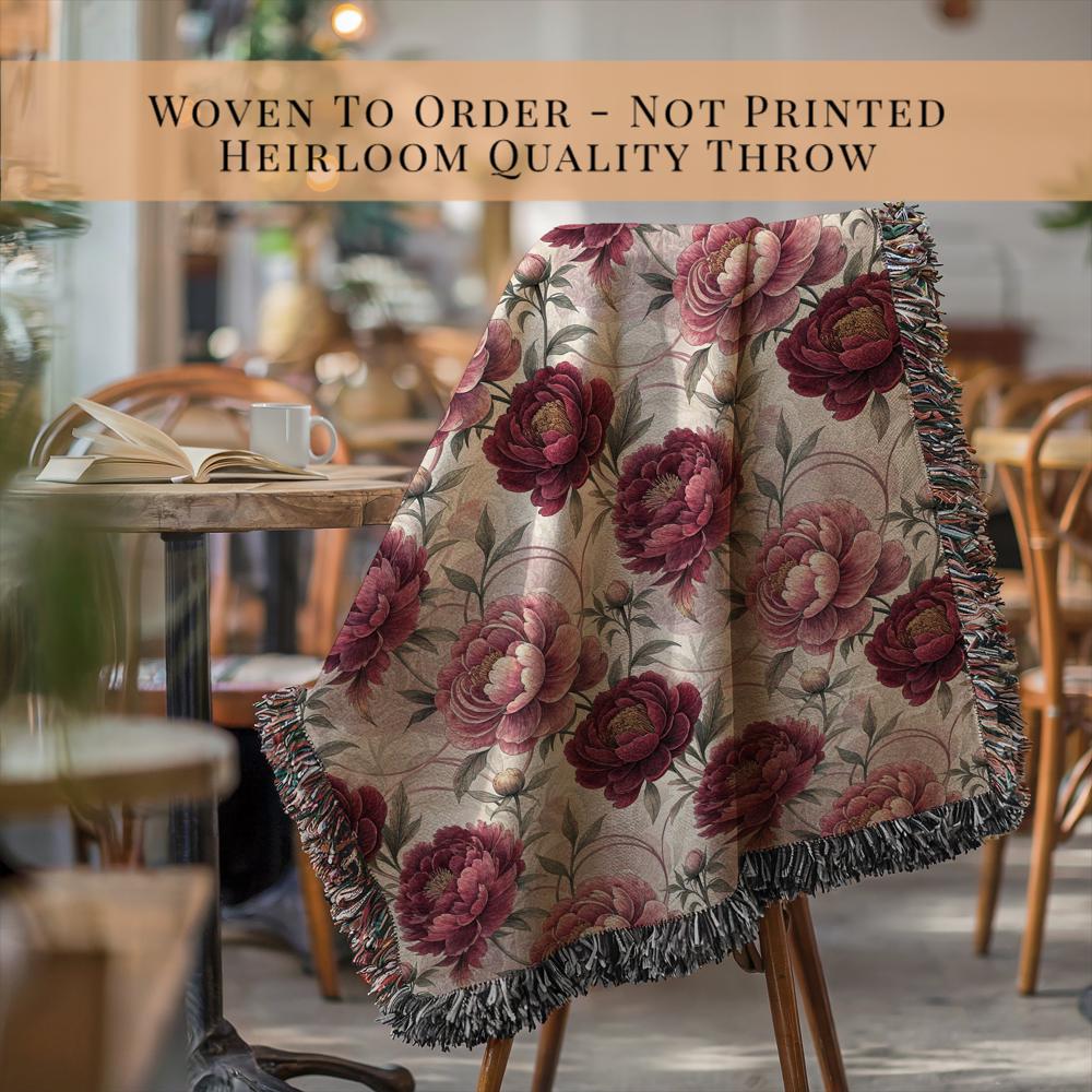 Boho Gooi Deken, 100% Biologisch Katoen Zachte Slaapbank Gooi-Bloemen Boerderij Decor Deken, Omkeerbare Boheemse Gooi for Bed Stoel Quilt en Cadeau(B,Full(60in*80in