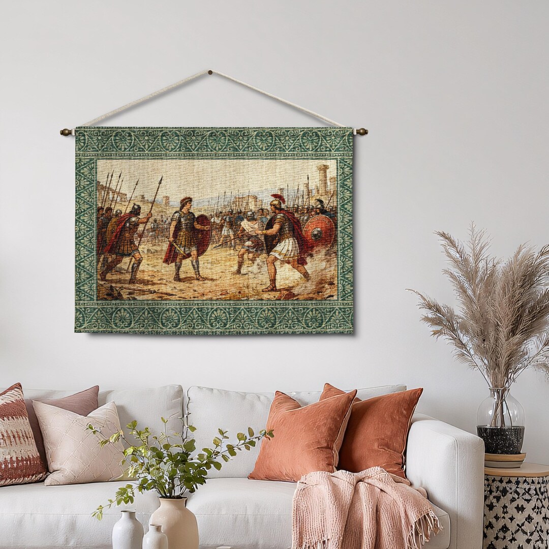 Stunning Roman Theme Wall Tapestry Art image
