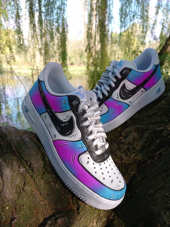 Nike Air Force 1 Custom Af1 Comic | Etsy Canada