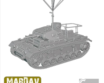 Panzer III Ausf E Befehlswagen (alemán)