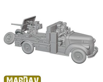Chevrolet WD 30 CWT Truck – 2‑pdr QF Portee (British)