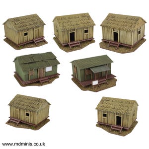 Village buildings