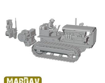 Caterpillar D8 heavy tractor (British)