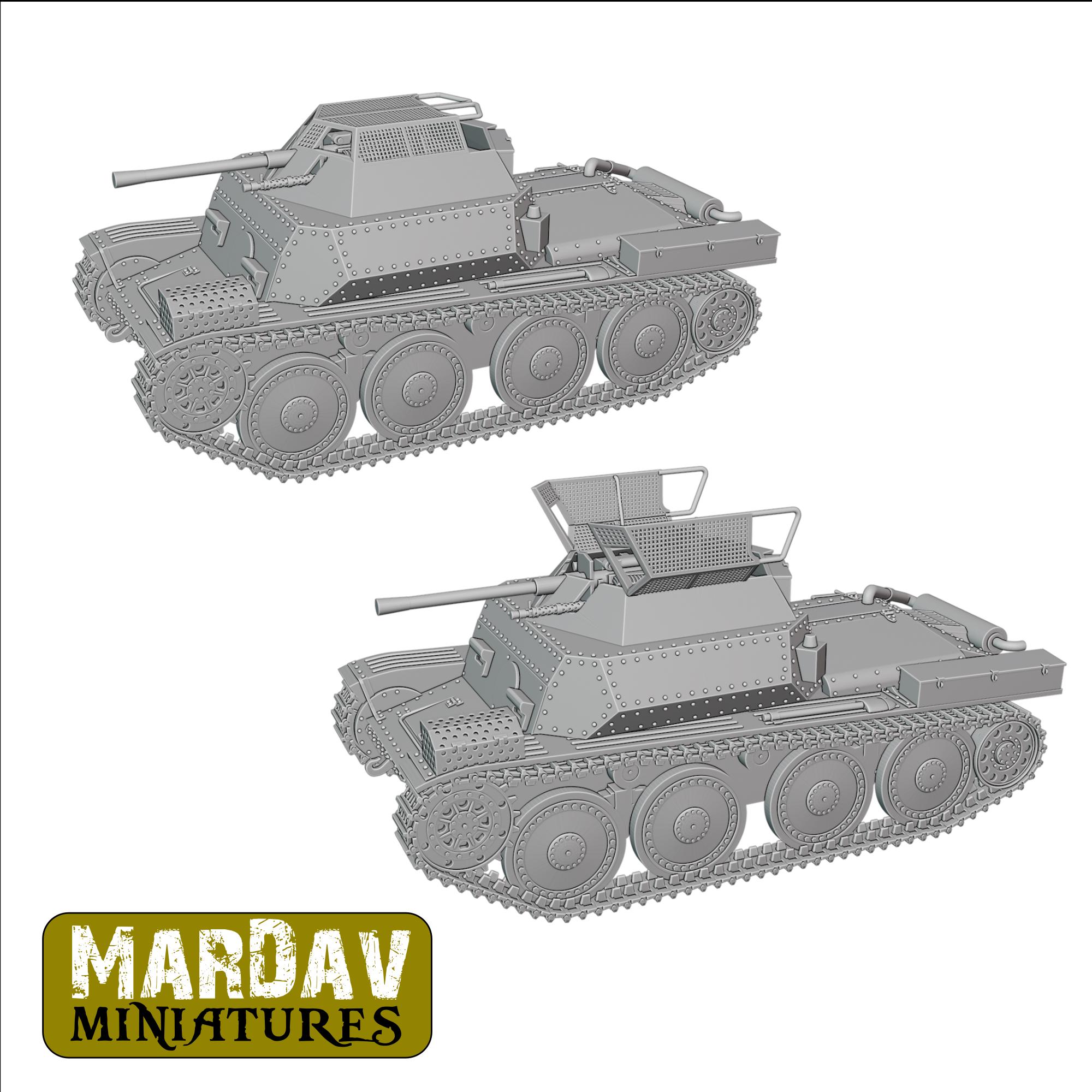 Aufklärungspanzer 38(t) (german) - Etsy
