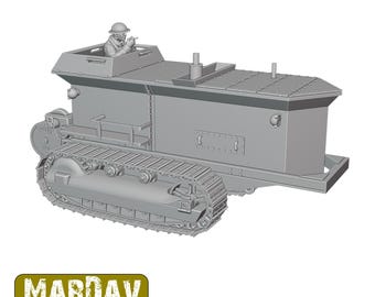 Caterpillar D8 heavy tractor - wadeproof (British)