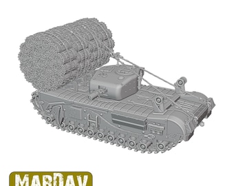 Churchill Mk.IV Fascine carrier (British)