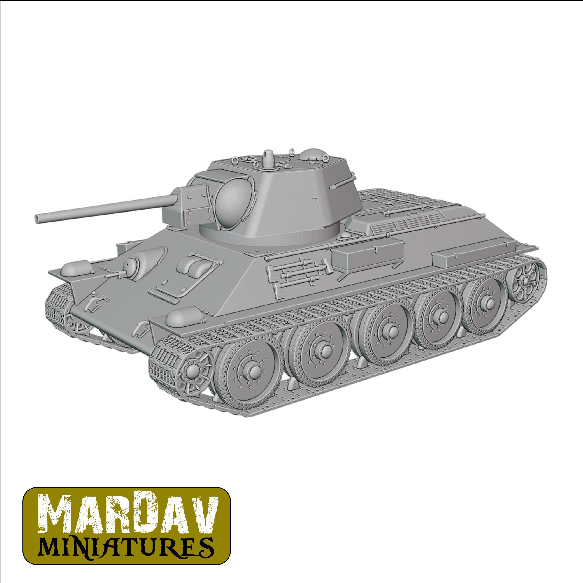 T-34/76 Medium Tank (finnish) - Etsy