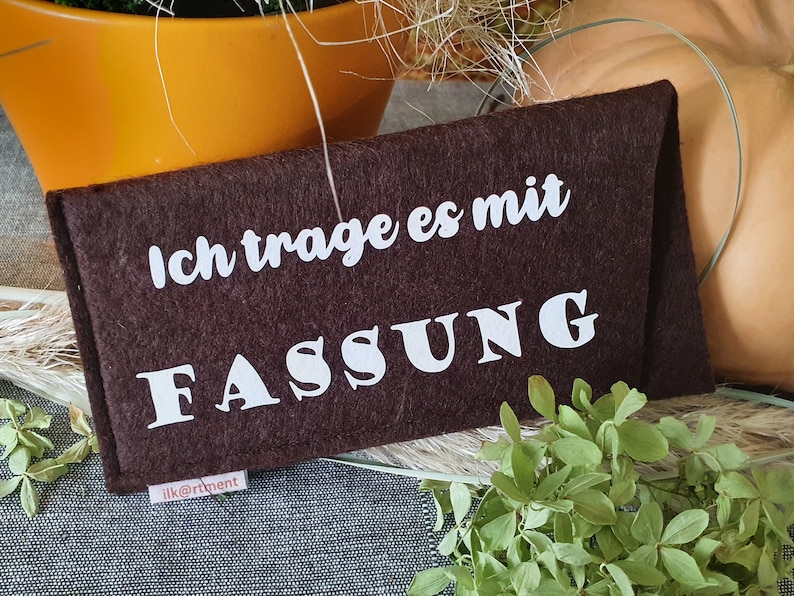 Brillenetui mit Spruch für Brille, Lesebrille, Sonnenbrille Bild 9