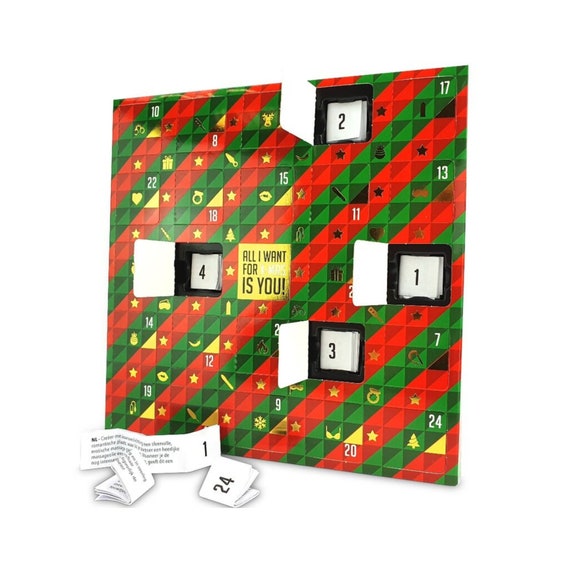 Sexy Calendar for Couples Sex Game Kinky Easter Gift Idea for Her Adult Sex  Game Sexy Paper Advent Calendar - Etsy