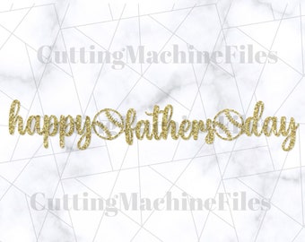 Feliz Día del Padre Béisbol SVG / PNG, Día del Padre Cupcake Topper SVG / Png, Strawberry Topper Svg, Día del Padre Strawberry Box Topper Svg / Png