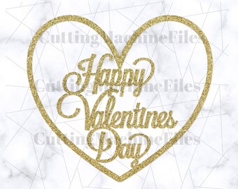 Corazón Día de San Valentín SVG/PNG, Día de San Valentín Cupcake Topper SVGg, Día de San Valentín Svg, Día de San Valentín Cake Topper Svg, Caja de fresa Topper Svg