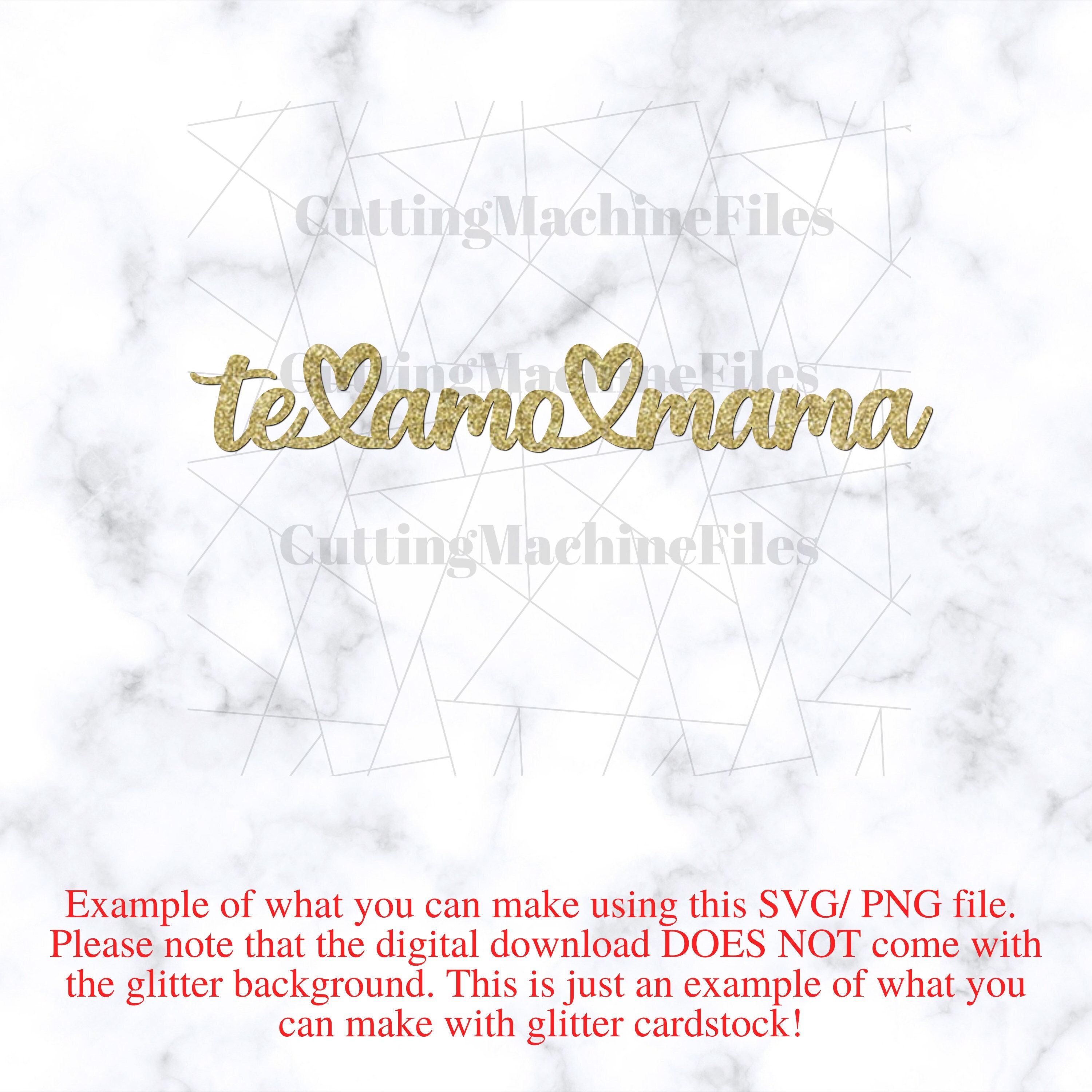 Te Amo Mama, Feliz Dia Mama Heart Strawberry Box Toppers SVG/PNG, Decoraciones en Español, Spanish Mother's Day Toppers Svg