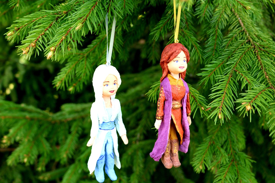 Elsa and Anna Frozen 2 Christmas Tree Toy Christmas Present Etsy