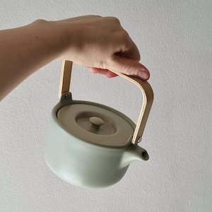 ceramic teapot &quot;Green Ocha&quot;