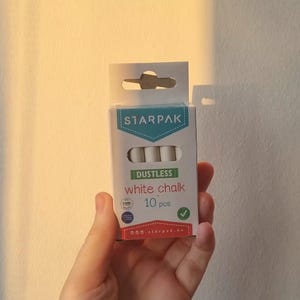 Handy white chalk 10 pack