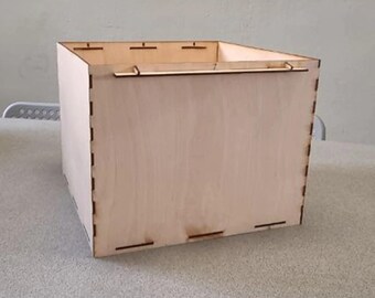 wooden box for hanging filing cabinet