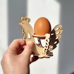 Wooden egg cup &quot;Picka&quot;