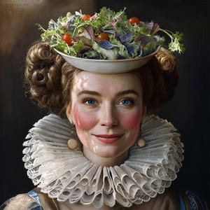 Originale LUC BEST, "Haute Couture 5", Giclée, Edizione limitata, 33 x 49 cm Carta da museo