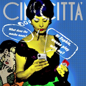 Originale LUC BEST, "Sophias Mobile", Giclée, Limited Edition, 33 x 49 cm Musei-Carta
