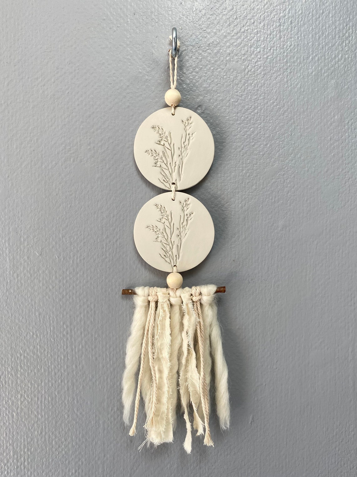 Handmade Wall Hanging Clay Wall Hanging Wall Decor Home Etsy