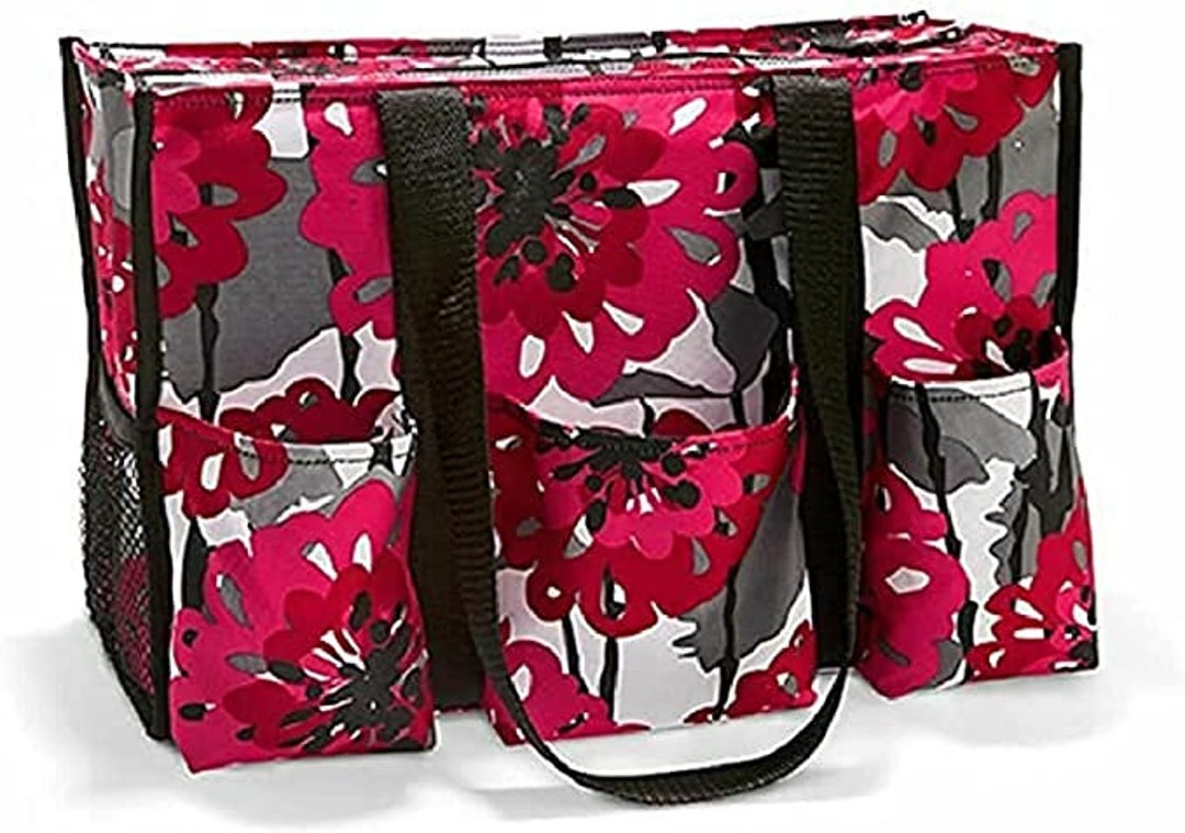 S11 Thirtyone Zip Top Organizing Utility Tote Shoulder Bag Etsy