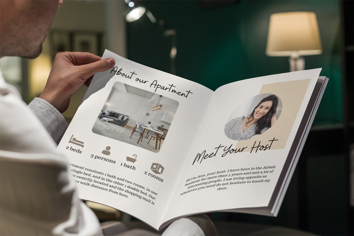 welcome book airbnb