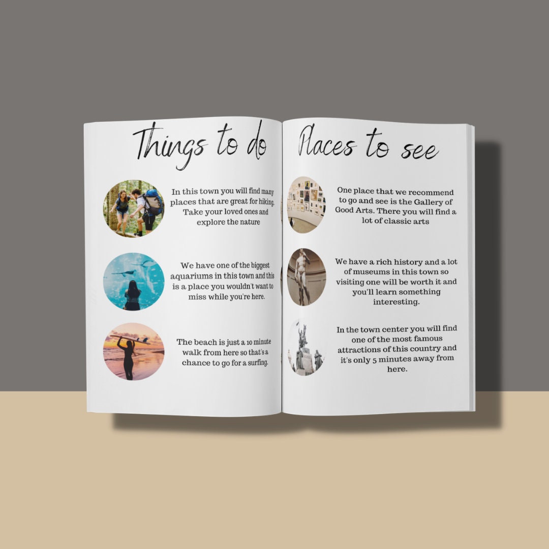 etsy airbnb welcome book etsy airbnb welcome book