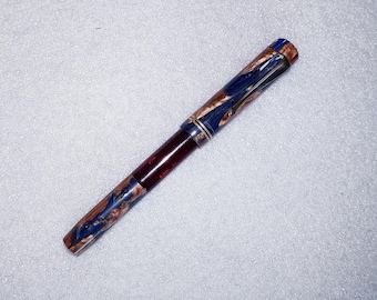 Pluma estilográfica vintage Visi-Ink. Década de 1950.