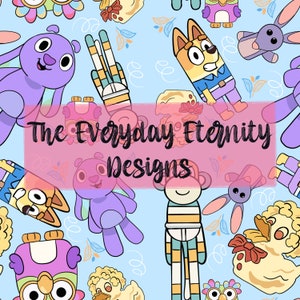 Bluey Character Fabric - Shop on Pinterest