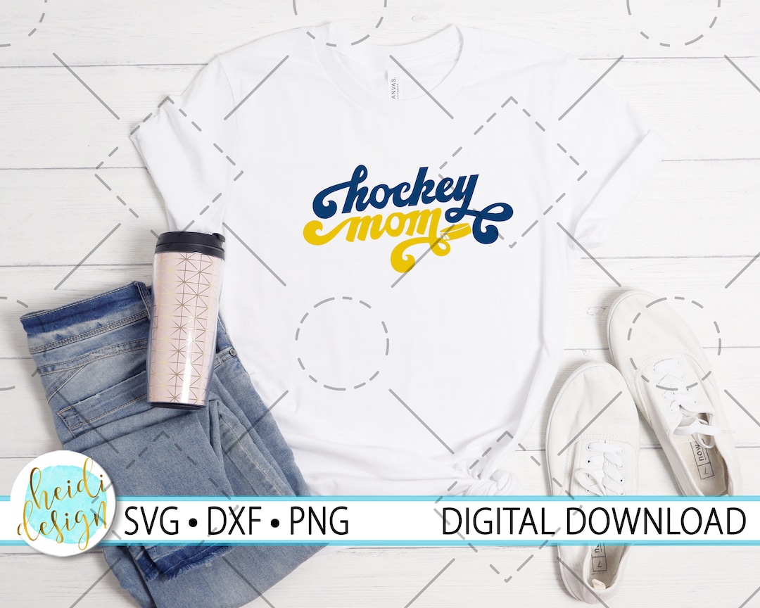 Hockey Mom SVG Hockey Mom Cut File SVG DXF Png Instant - Etsy