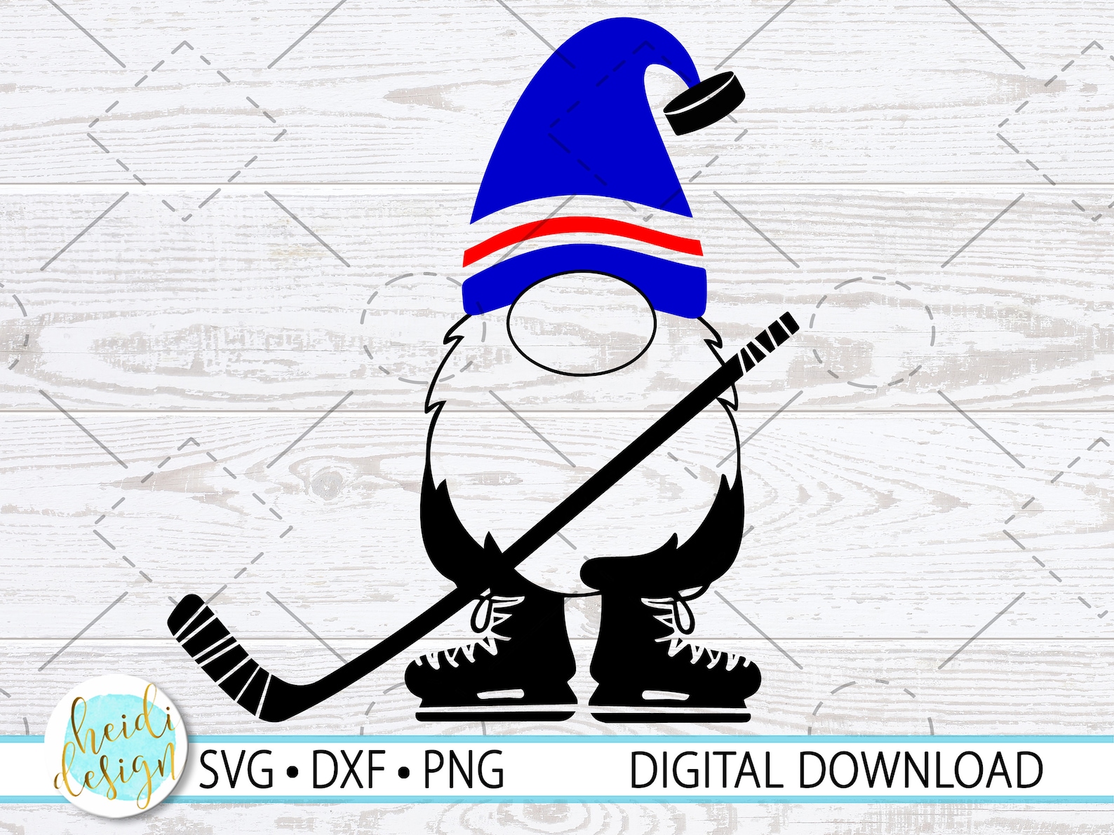 Hockey SVG Hockey Gnome for Cricut Gnome Hockey Cut File Etsy
