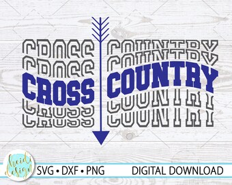 Cross Country SVG, Cross Country Mom SVG, Digital Download, Running SVG, Cross Country T-Shirt Design, Png, Dxf, Cut File